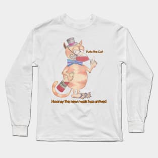 Furlo the Cats' new mask has arrived Long Sleeve T-Shirt